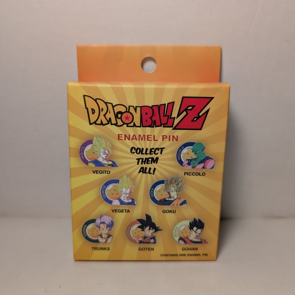 Dragon Ball Z Mystery Series Enamel Pin Box Official DBZ Collectible Badge